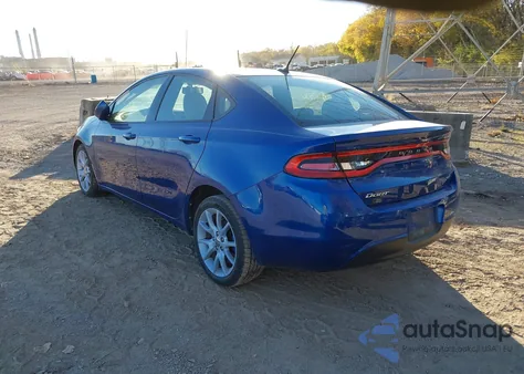 2013 Dodge Dart Sxt из США, поврежденный, VIN 1C3CDFBA4DD104696